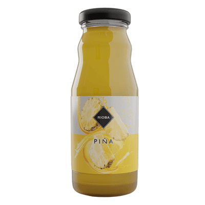 Zumo de piña - pack de 24 botellines