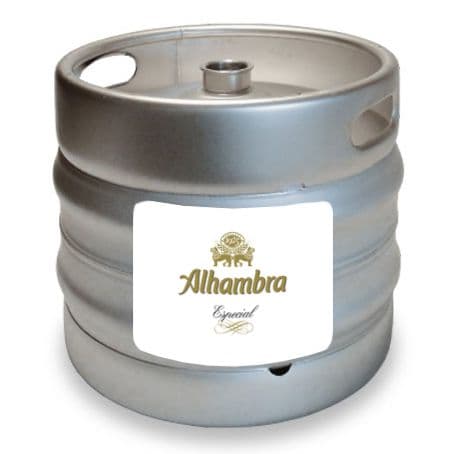 Barril de 30L de cerveza Alhambra