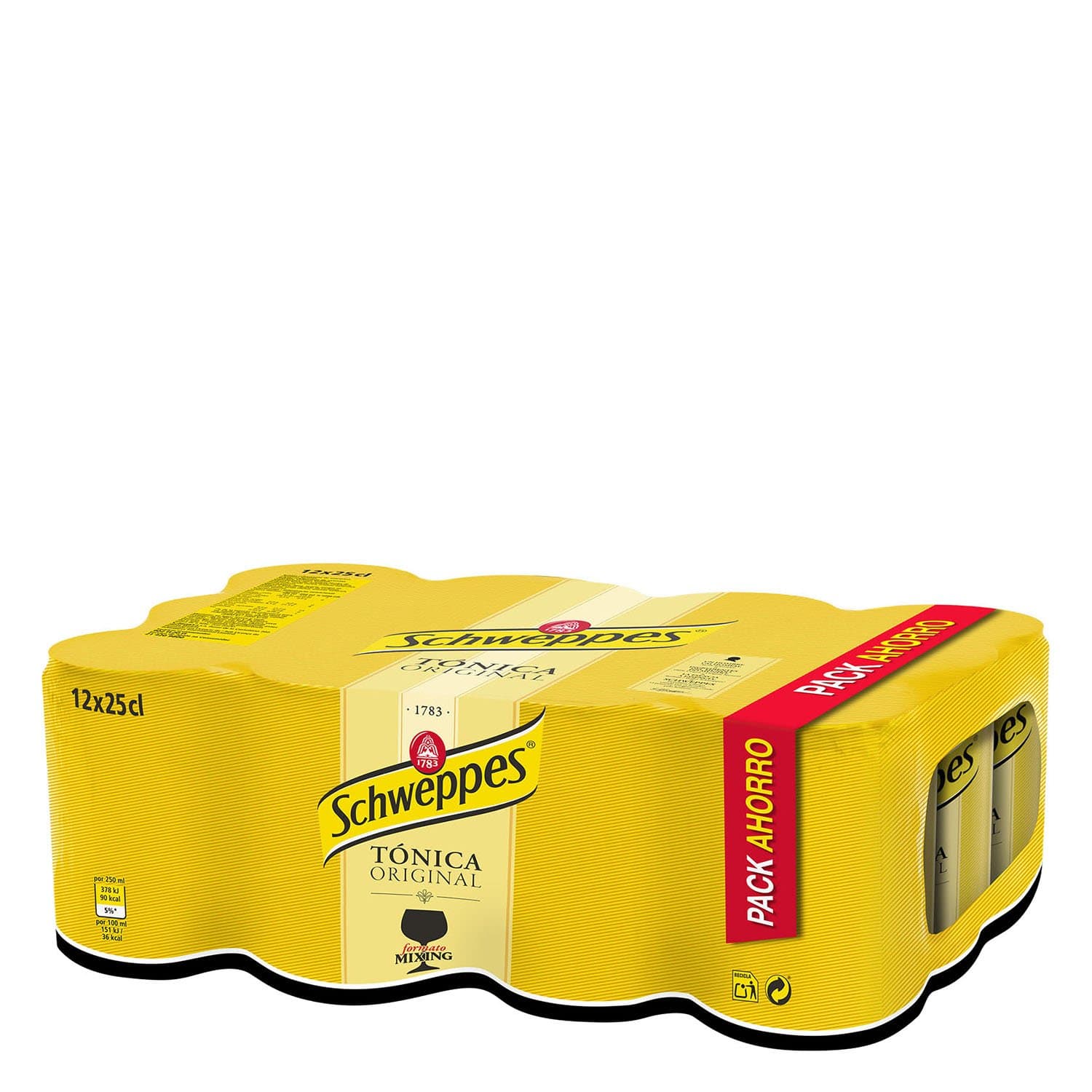 Tónica - pack de 24 latas de 33cl