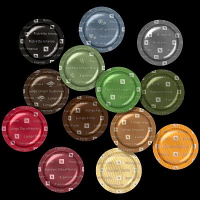 Reposición de 50 cápsulas de café Nespresso profesional